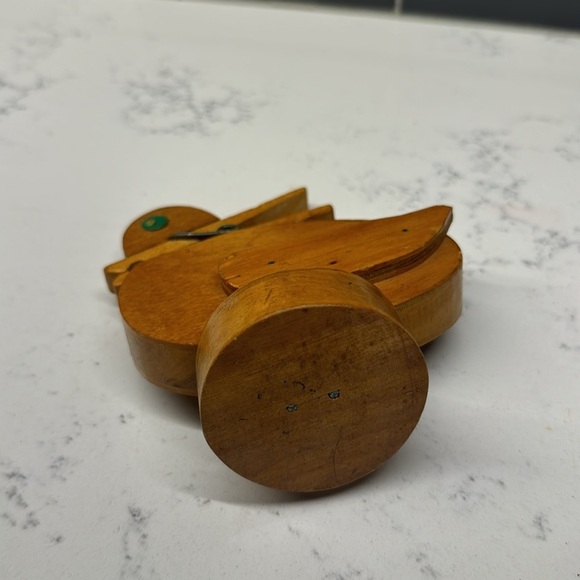 Vintage Wooden Duck Memo/Recipe Card Holder - Picture 4 of 7